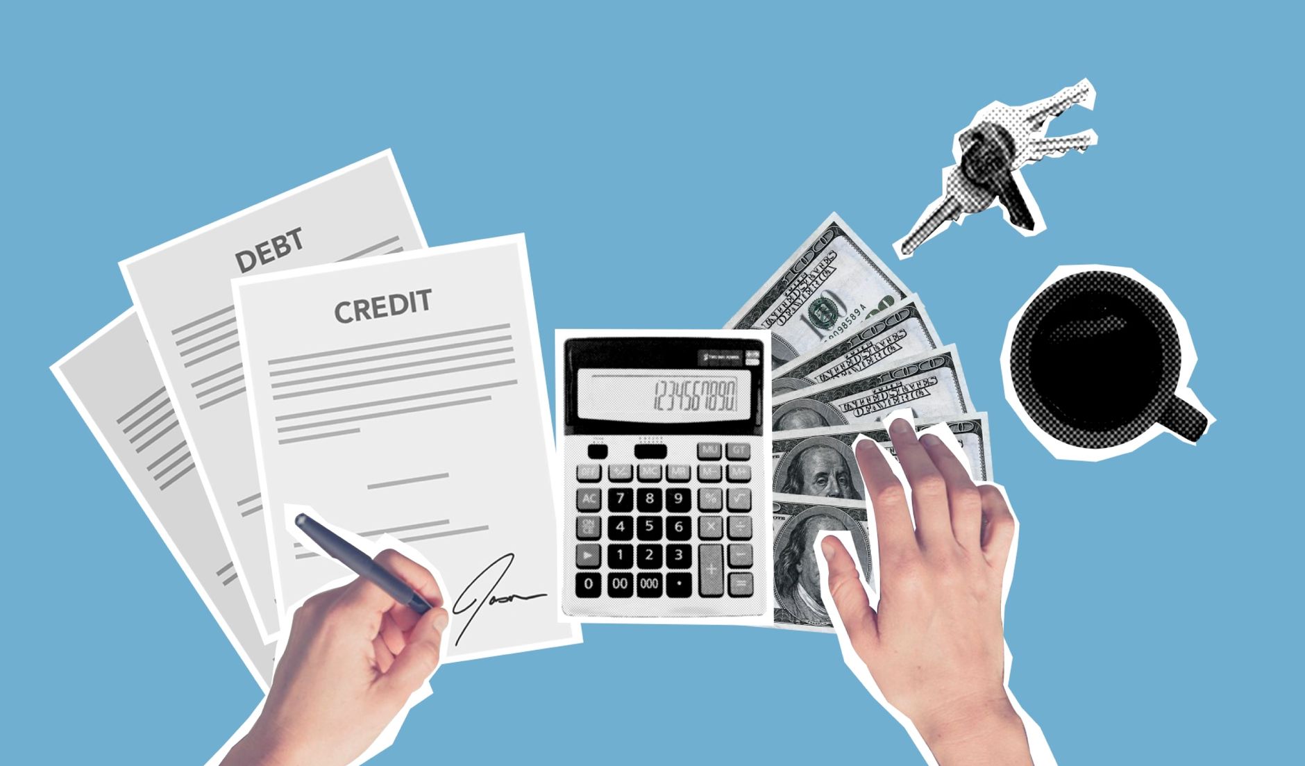 Financial planning calculation session